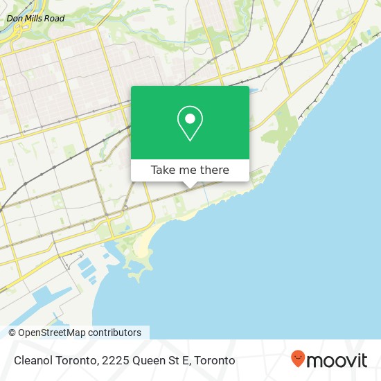 Cleanol Toronto, 2225 Queen St E map