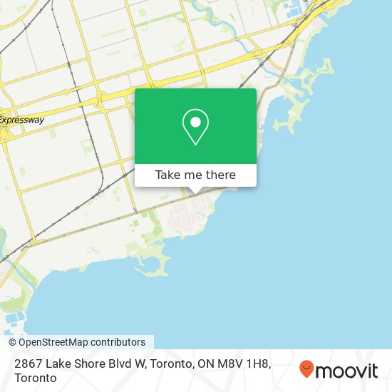 2867 Lake Shore Blvd W, Toronto, ON M8V 1H8 plan