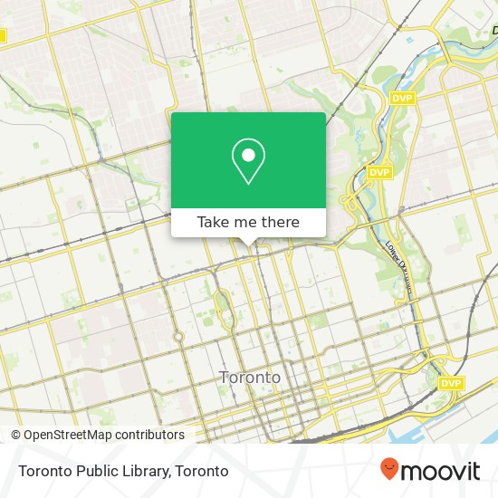 Toronto Public Library plan