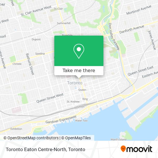 Toronto Eaton Centre-North plan