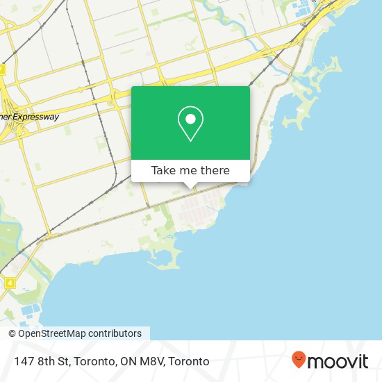 147 8th St, Toronto, ON M8V map