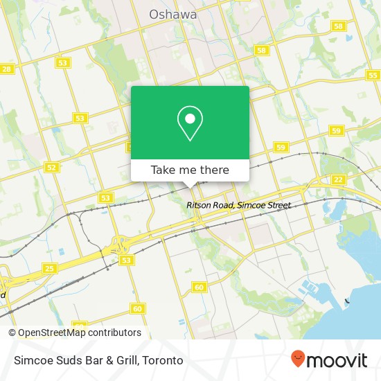 Simcoe Suds Bar & Grill map