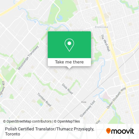 Polish Certified Translator / Tłumacz Przysięgły map