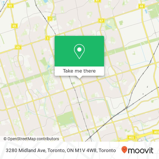 3280 Midland Ave, Toronto, ON M1V 4W8 map