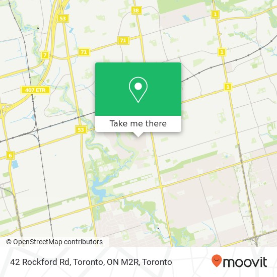 42 Rockford Rd, Toronto, ON M2R map