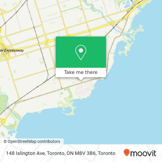 148 Islington Ave, Toronto, ON M8V 3B6 map