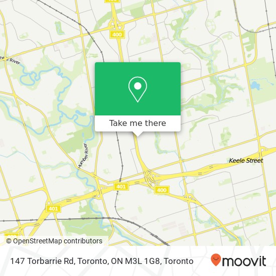 147 Torbarrie Rd, Toronto, ON M3L 1G8 map