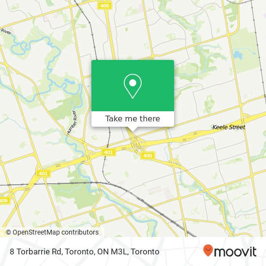 8 Torbarrie Rd, Toronto, ON M3L map