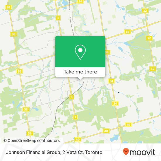 Johnson Financial Group, 2 Vata Ct map