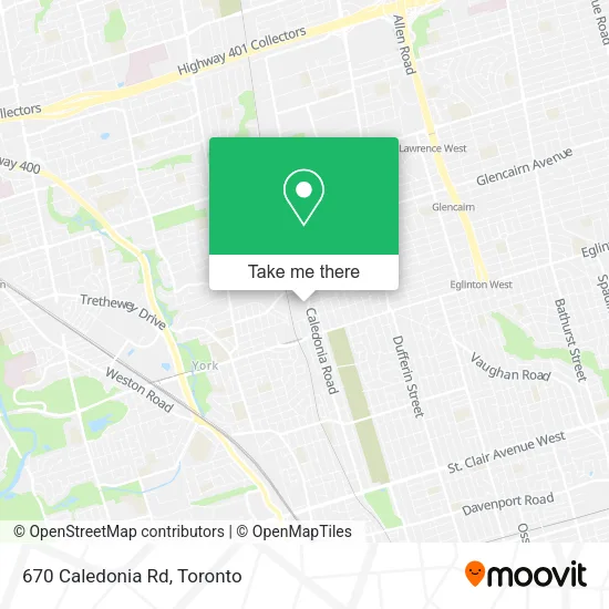 670 Caledonia Rd map