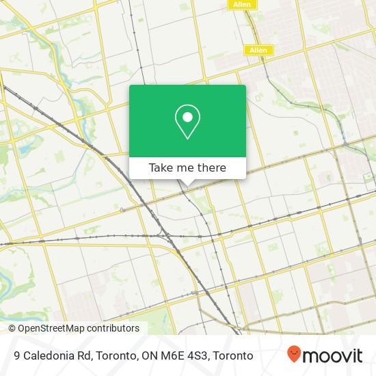 9 Caledonia Rd, Toronto, ON M6E 4S3 map