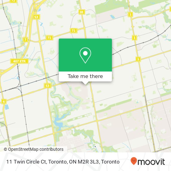 11 Twin Circle Ct, Toronto, ON M2R 3L3 map