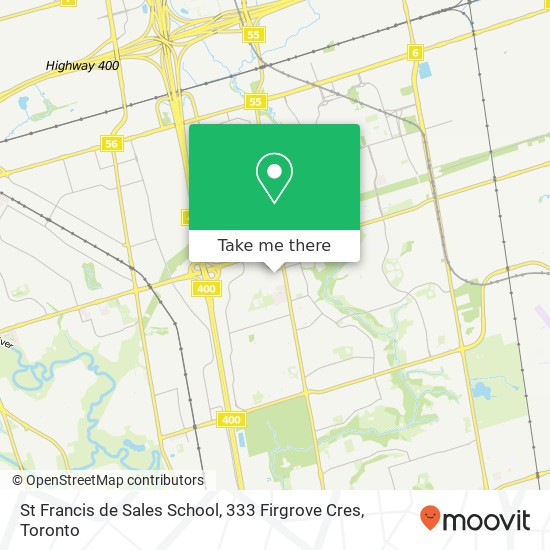 St Francis de Sales School, 333 Firgrove Cres map
