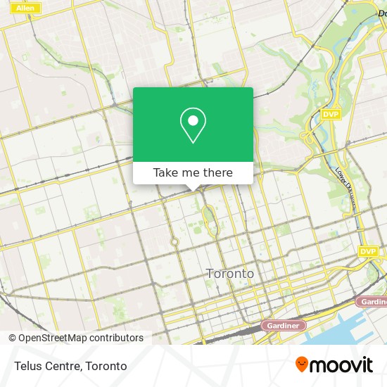 Telus Centre map