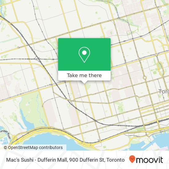 Mac's Sushi - Dufferin Mall, 900 Dufferin St map