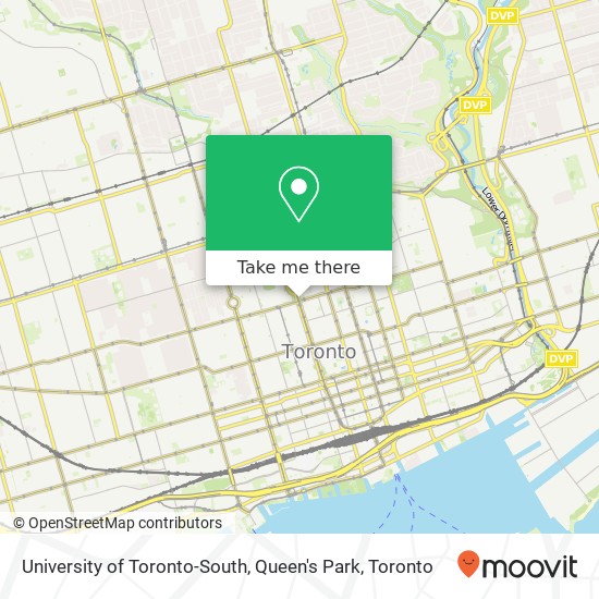 University of Toronto-South, Queen's Park plan