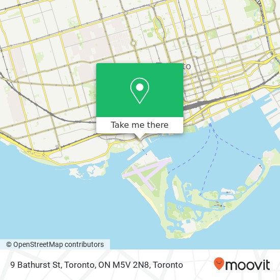 9 Bathurst St, Toronto, ON M5V 2N8 plan