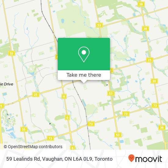 59 Lealinds Rd, Vaughan, ON L6A 0L9 map