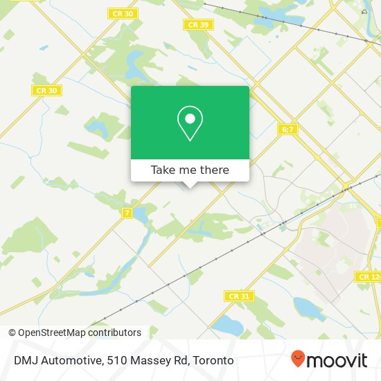 DMJ Automotive, 510 Massey Rd map