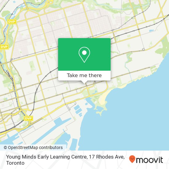 Young Minds Early Learning Centre, 17 Rhodes Ave map