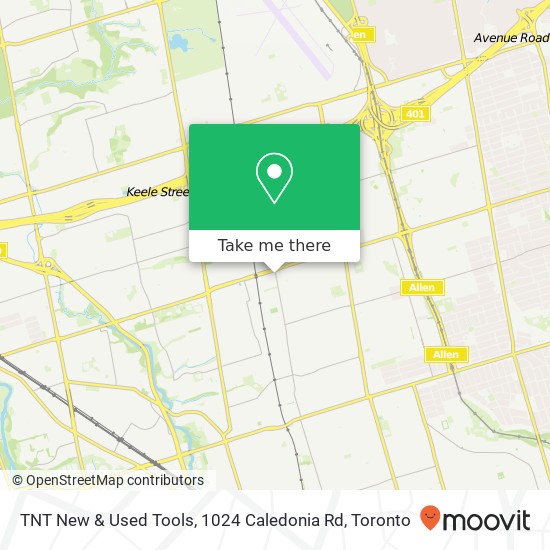 TNT New & Used Tools, 1024 Caledonia Rd map