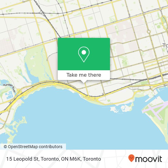 15 Leopold St, Toronto, ON M6K map