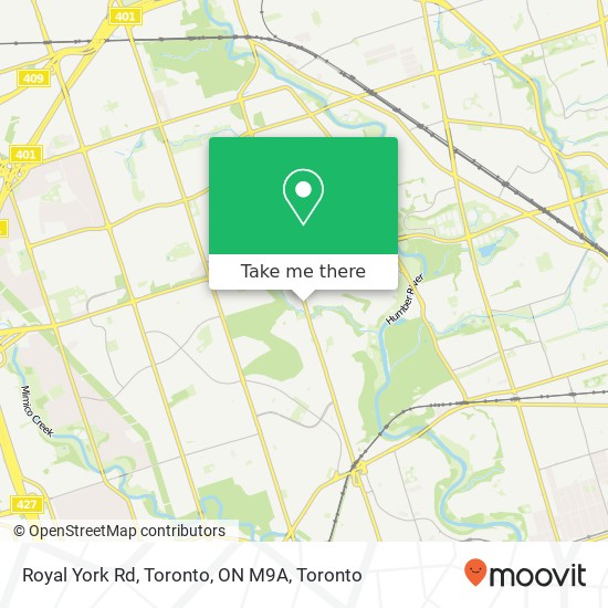 Royal York Rd, Toronto, ON M9A plan