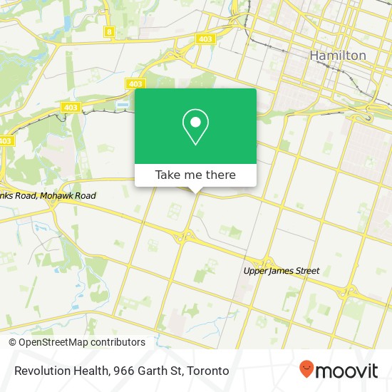 Revolution Health, 966 Garth St map