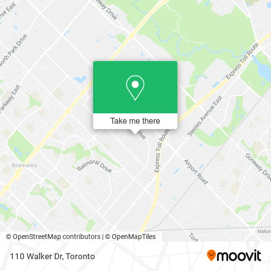 110 Walker Dr map