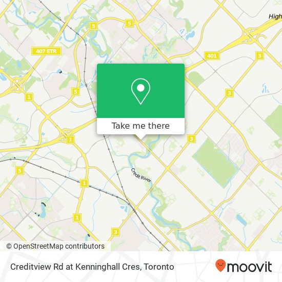 Creditview Rd at Kenninghall Cres map