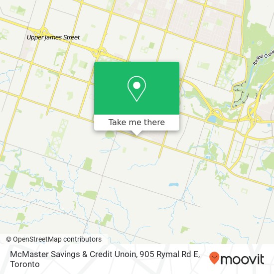 McMaster Savings & Credit Unoin, 905 Rymal Rd E plan