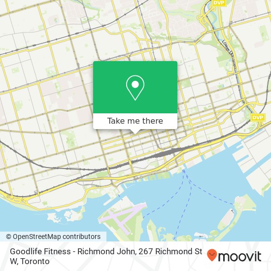 Goodlife Fitness - Richmond John, 267 Richmond St W map
