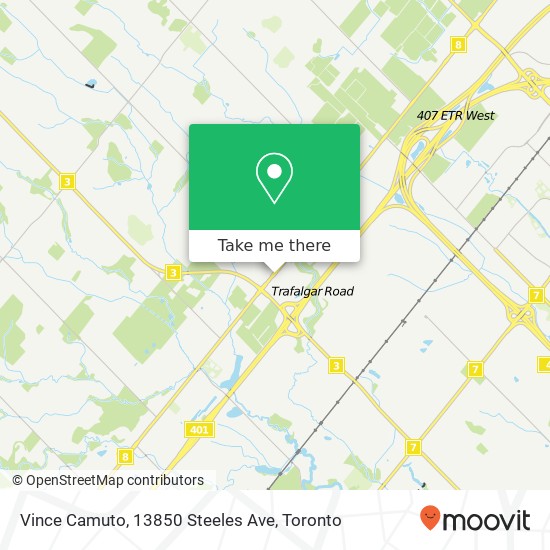 Vince Camuto, 13850 Steeles Ave map