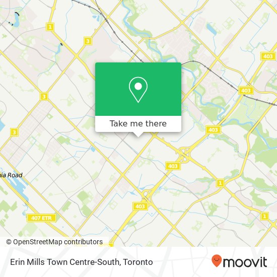 Erin Mills Town Centre-South plan