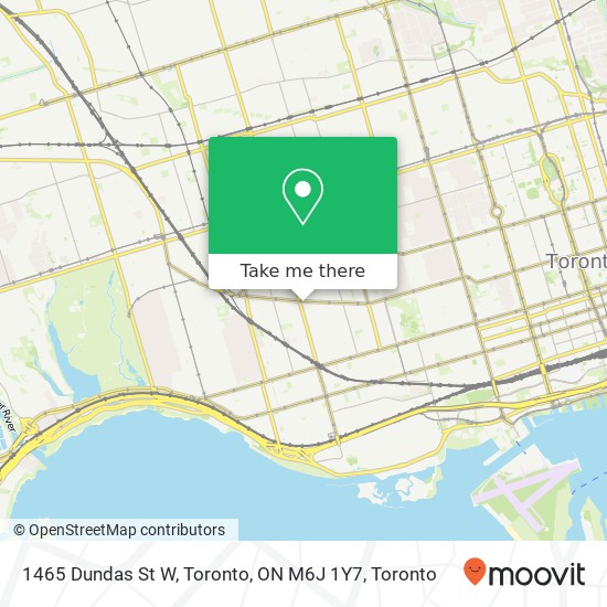 1465 Dundas St W, Toronto, ON M6J 1Y7 map