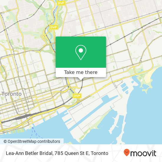 Lea-Ann Betler Bridal, 785 Queen St E map