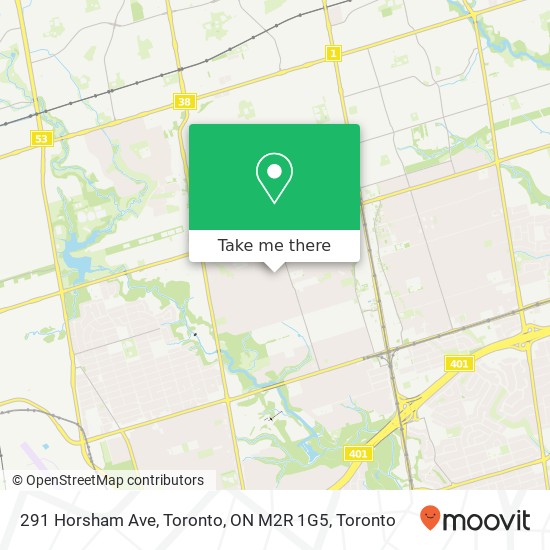 291 Horsham Ave, Toronto, ON M2R 1G5 plan