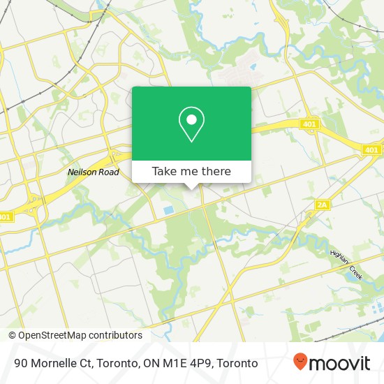 90 Mornelle Ct, Toronto, ON M1E 4P9 map