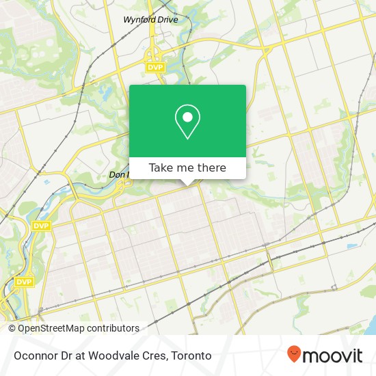 Oconnor Dr at Woodvale Cres map