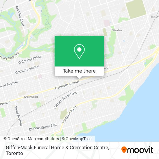 Giffen-Mack Funeral Home & Cremation Centre map
