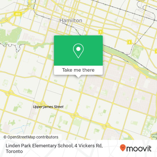 Linden Park Elementary School, 4 Vickers Rd map