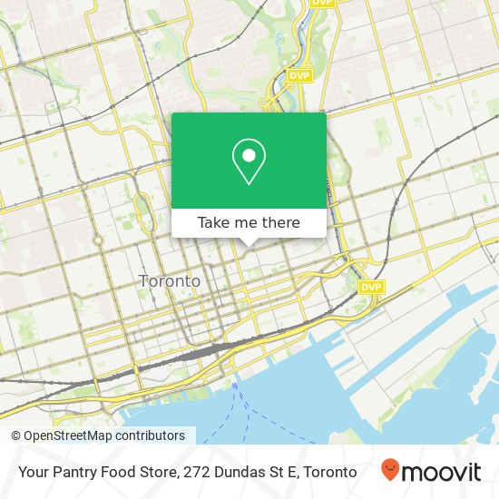 Your Pantry Food Store, 272 Dundas St E map