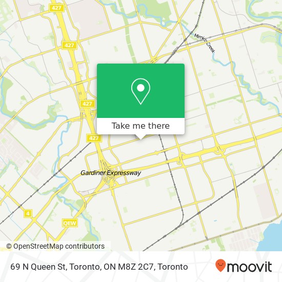 69 N Queen St, Toronto, ON M8Z 2C7 plan