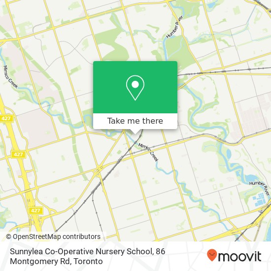 Sunnylea Co-Operative Nursery School, 86 Montgomery Rd map