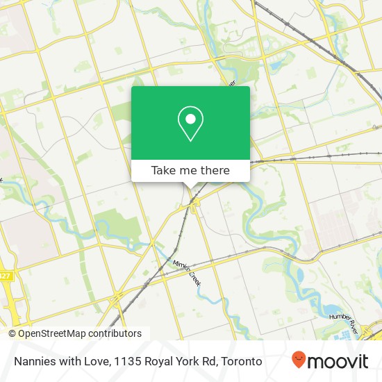 Nannies with Love, 1135 Royal York Rd map