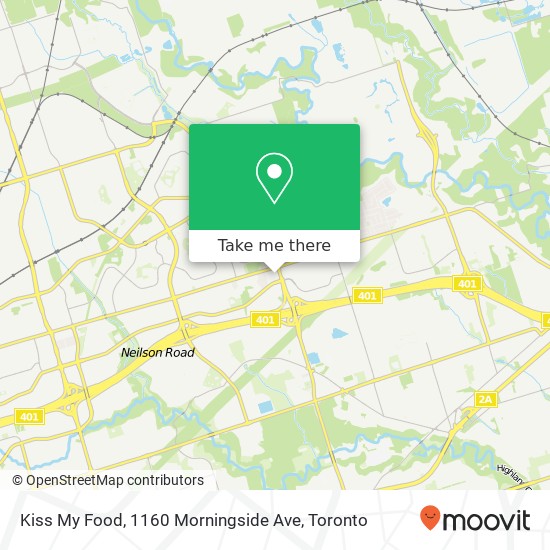 Kiss My Food, 1160 Morningside Ave map