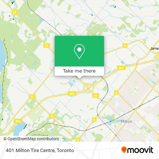 401 Milton Tire Centre plan