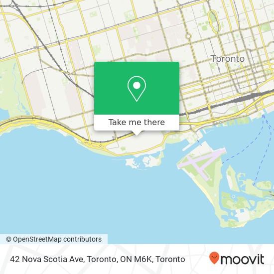 42 Nova Scotia Ave, Toronto, ON M6K plan