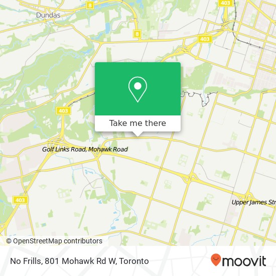 No Frills, 801 Mohawk Rd W map