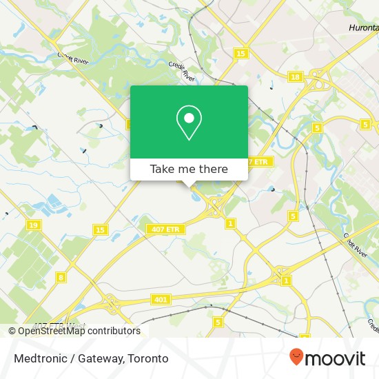 Medtronic / Gateway map